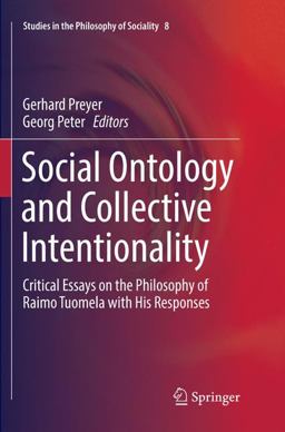Social Ontology and Collective Intentionality Social Ontology and Collective Intentionality