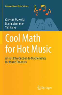 Cool Math for Hot Music A First Introduction to Mathematics for Music Theorists  9783319826981 Front Cover
