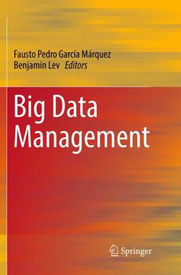 Big Data Management  9783319833071 Front Cover
