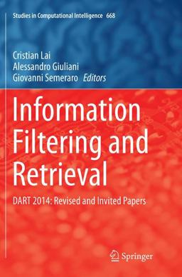 Information Filtering and Retrieval Information Filtering and Retrieval
