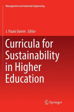 Curricula for Sustainability in Higher Education Curricula for Sustainability in Higher Education