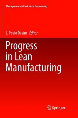 Progress in Lean Manufacturing Progress in Lean Manufacturing