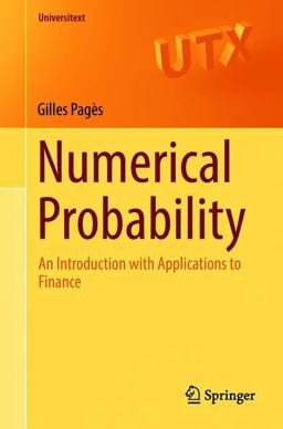 Numerical Probability An Introduction with Applications to Finance  9783319902746 Front Cover