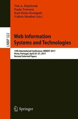 Web Information Systems and Technologies Web Information Systems and Technologies