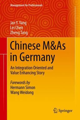 Chinese M&As in Germany Chinese M&As in Germany
