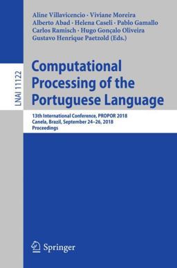 Computational Processing of the Portuguese Language Computational Processing of the Portuguese Language