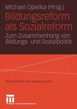 Bildungsreform Als Sozialreform
