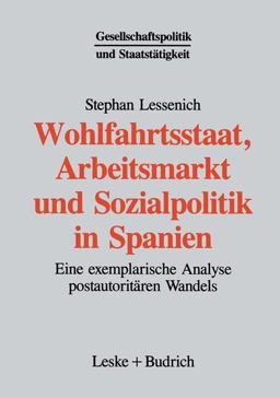 Wohlfahrtsstaat, Arbeitsmarkt und Sozialpolitik in Spanienglish