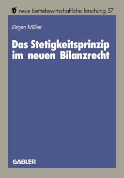 Das Stetigkeitsprinzip Im Neuen Bilanzrecht