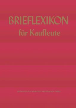 Brief-Lexikon Für Kaufleute