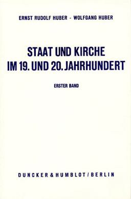 Staat und Kirche Im 19. und 20. Jahrhundert