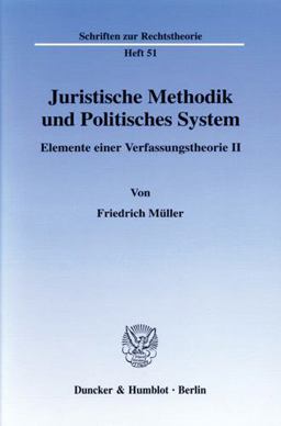 Juristische Methodik und Politisches System