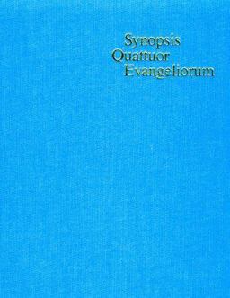 Synopsis Quattuor Evangeliorum 1st 9783438051301 Front Cover