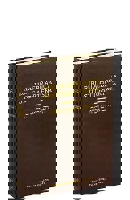 BIBLIA HEBRAICA STUTTGARTENSIA. VERKLEINERTE AUSGABE 5th 9783438052193 Front Cover