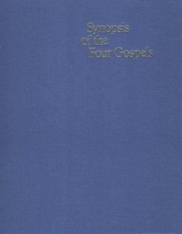 Synopsis of the Four Gospels 10th 9783438054050 Front Cover
