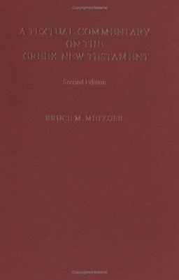 Textual Commentary on the Greek New Testament 2nd 9783438060105 Front Cover