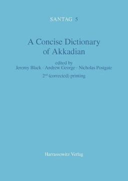 Concise Dictionary of Akkadian 2nd 9783447042642 Front Cover