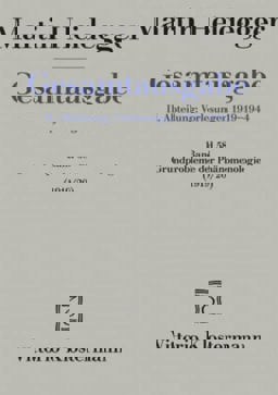 Martin Heidegger, Grundprobleme der Phanomenologie (Wintersemester 1919/20)