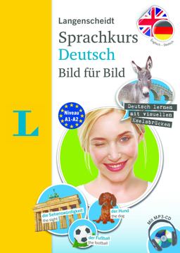 Langenscheidt German Language Course Picture by Picture - the Visual German Language Course, Coursebook and Audio CD (English Edition) Sprachkurs Deutsch Bild Fï¿½r Bild  9783468270147 Front Cover