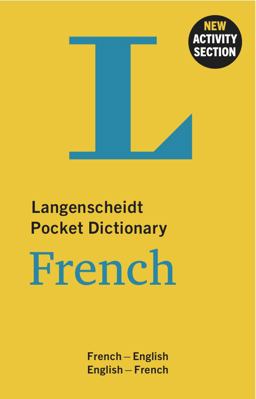 Langenscheidt Pocket Dictionary French French-English/English-French 2nd 9783468981425 Front Cover
