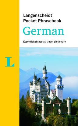 Langenscheidt Pocket Phrasebook German 2nd 9783468989414 Front Cover