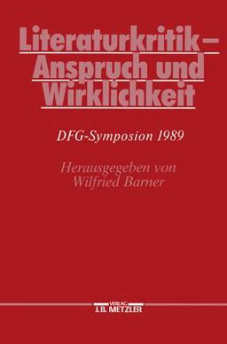 Literaturkritik--Anspruch und Wirklichkeit