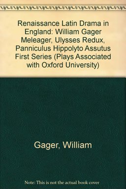 Renaissance Latin Drama in England