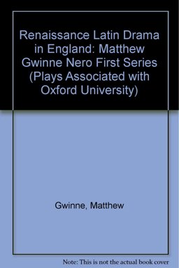 Renaissance Latin Drama in England