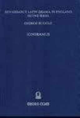 Renaissance Latin Drama in England