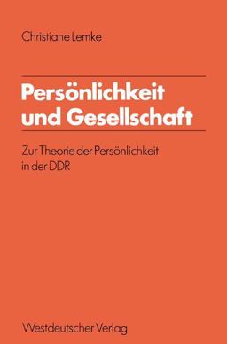 Persönlichkeit und Gesellschaft