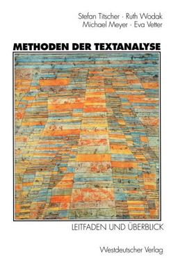 Methoden der Textanalyse