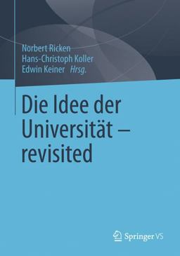 Die Idee der Universität - Revisited