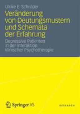 Veränderung Von Deutungsmustern und Schemata der Erfahrung