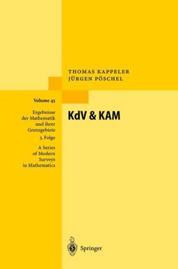 KdV and KAM  9783540022343 Front Cover