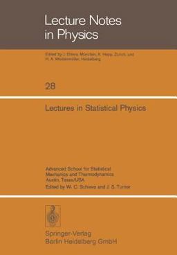 Lectures in Statistical Physics