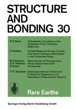 Structure and Bonding