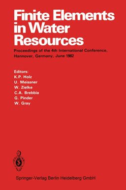 Finite Elements in Water Resources Finite Elements in Water Resources