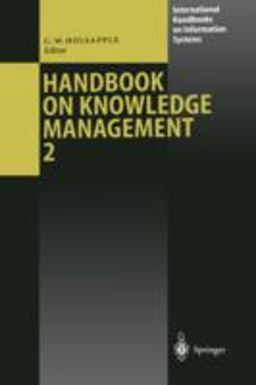 Handbook on Knowledge Management Knowledge Directions  9783540200192 Front Cover
