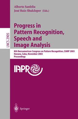Progress in Pattern Recognition, Speech and Image Analysis Progress in Pattern Recognition, Speech and Image Analysis