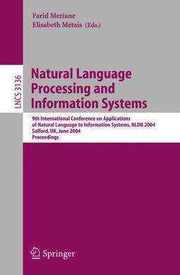 Natural Language Processing and Information Systems