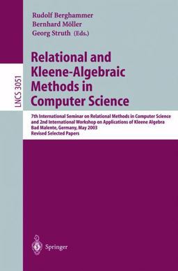 Relational and Kleene-Algebraic Methods in Computer Science