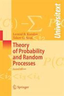 Theory of Probability and Random Processes 2nd 9783540254843 Front Cover