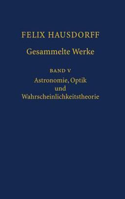 Felix Hausdorff - Gesammelte Werke