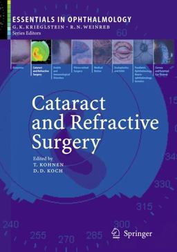 Cataract and Refractive Surgery  9783540307952 Front Cover