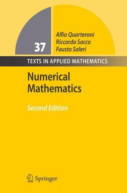 Numerical Mathematics 2nd 9783540346586 Front Cover