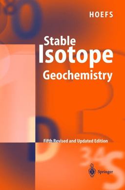 Stable Isotope Geochemistry 5th 9783540402275 Front Cover