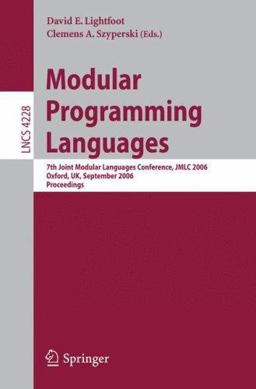 Modular Programming Languages Modular Programming Languages