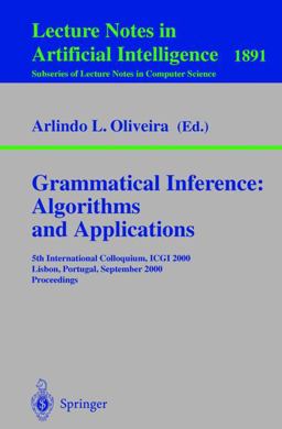 Grammatical Inference - Algorithms and Applications