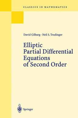 Elliptic Partial Differential Equations of Second Order 2nd 9783540411604 Front Cover