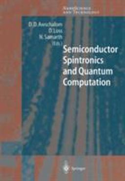 Semiconductor Spintronics and Quantum Computation 1st 2002 9783540421764 Front Cover